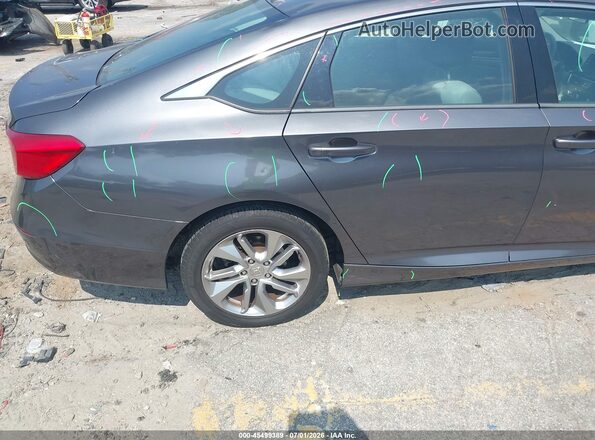 1HGCV1F15KA126955 2019 HONDA ACCORD Gray Vista frontal