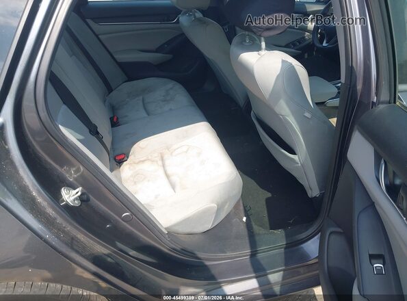 1HGCV1F15KA126955 2019 HONDA ACCORD Gray Vista de la etiqueta del VIN