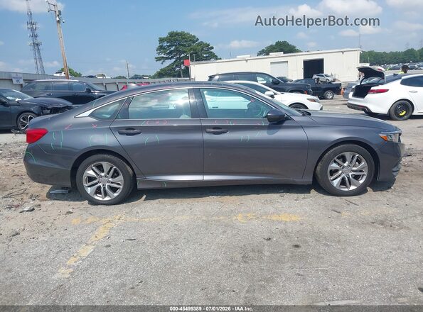1HGCV1F15KA126955 2019 HONDA ACCORD Gray Vista interior trasera