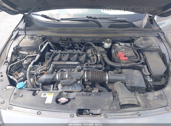1HGCV1F15KA126955 2019 HONDA ACCORD Gray Vista trasera