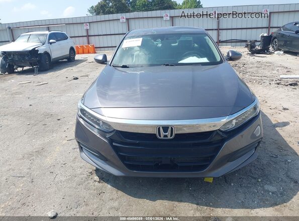 1HGCV1F15KA126955 2019 HONDA ACCORD Gray Vista del cuadro de instrumentos
