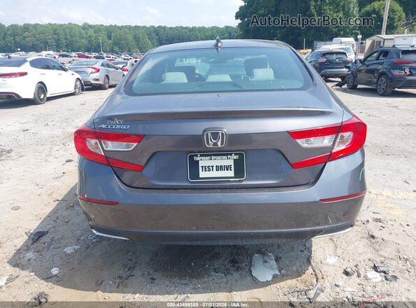 1HGCV1F15KA126955 2019 HONDA ACCORD Gray 