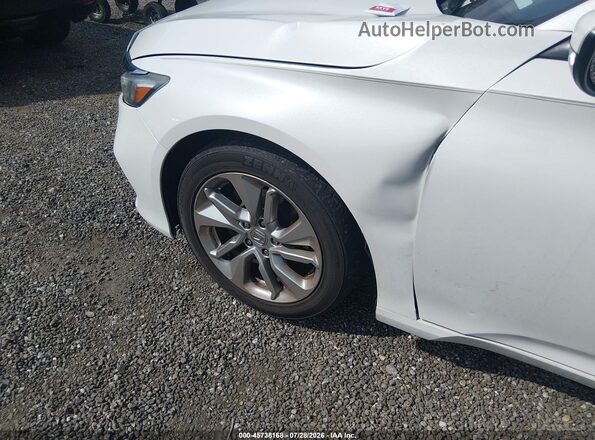 1HGCV1F15KA134764 2019 HONDA ACCORD White Vista frontal