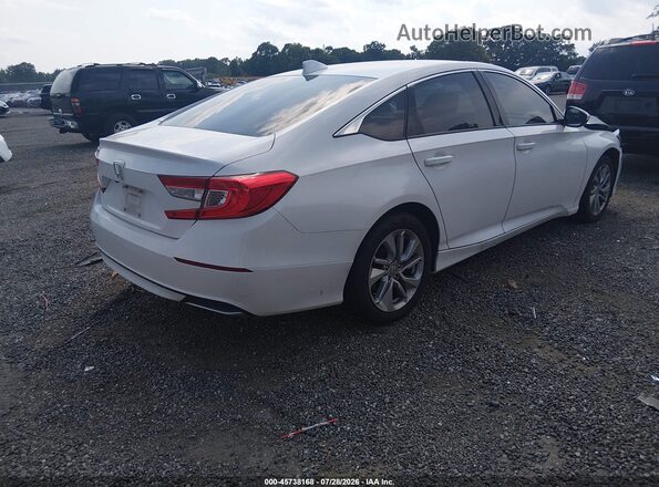 1HGCV1F15KA134764 2019 HONDA ACCORD White Trasero derecho