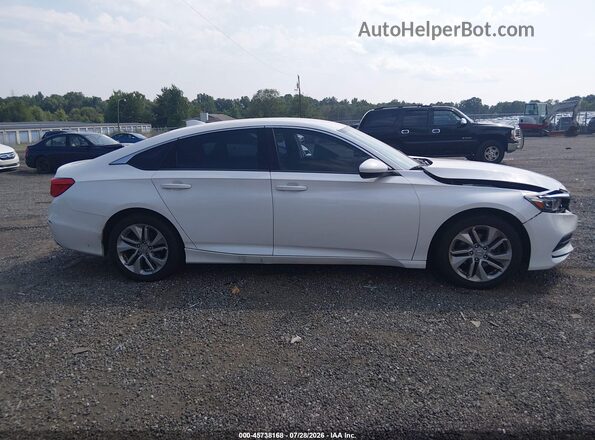 1HGCV1F15KA134764 2019 HONDA ACCORD White Vista interior trasera