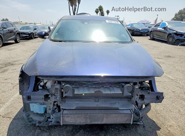 1HGCV1F15KA146316 2019 HONDA ACCORD Blue Vista frontal