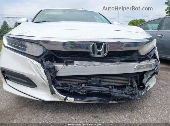 1HGCV1F15KA152911 2019 HONDA ACCORD White წინა ხედი