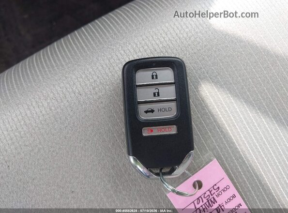 1HGCV1F15KA152911 2019 HONDA ACCORD White წინა პანელის ხედი