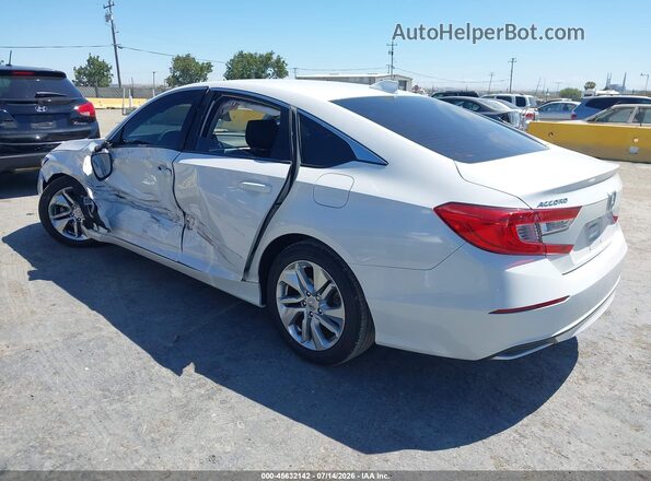 1HGCV1F15LA010866 2020 HONDA ACCORD White Tył lewy