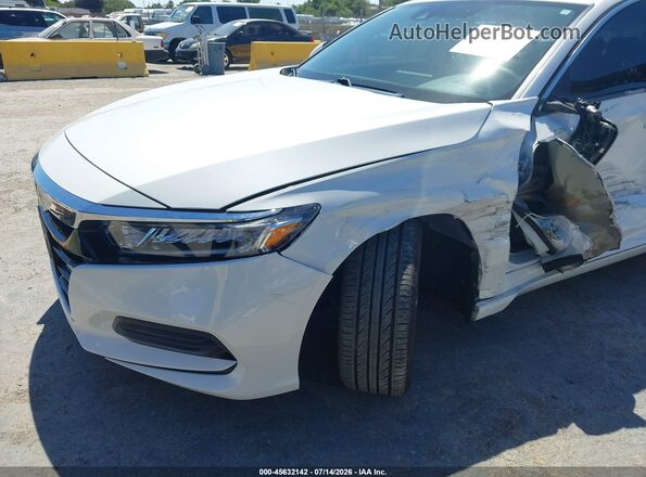 1HGCV1F15LA010866 2020 HONDA ACCORD White Widok zestawu wskaźników