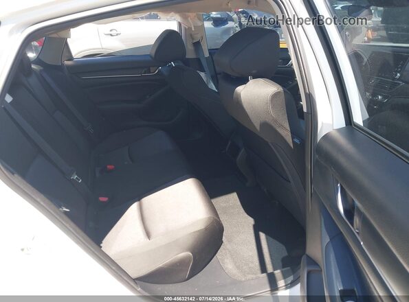 1HGCV1F15LA010866 2020 HONDA ACCORD White Widok naklejki z numerem VIN