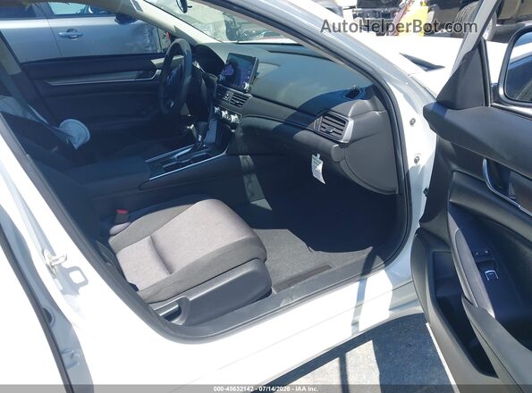 1HGCV1F15LA010866 2020 HONDA ACCORD White Widok wnętrza z przodu