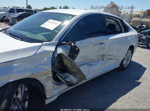 1HGCV1F15LA010866 2020 HONDA ACCORD White Widok z przodu