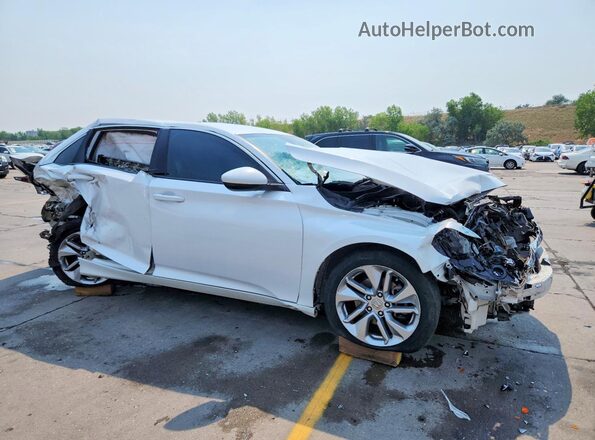 1HGCV1F15LA062563 2020 HONDA ACCORD White Передня права чверть