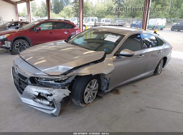1HGCV1F15LA081503 2020 HONDA ACCORD Silver Front left