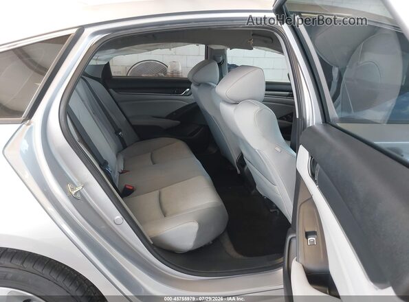 1HGCV1F15LA081503 2020 HONDA ACCORD Silver VIN sticker view