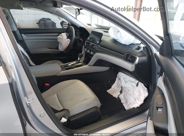 1HGCV1F15LA081503 2020 HONDA ACCORD Silver Front interior view