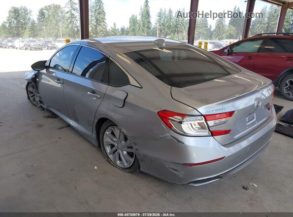 1HGCV1F15LA081503 2020 HONDA ACCORD Silver Rear left