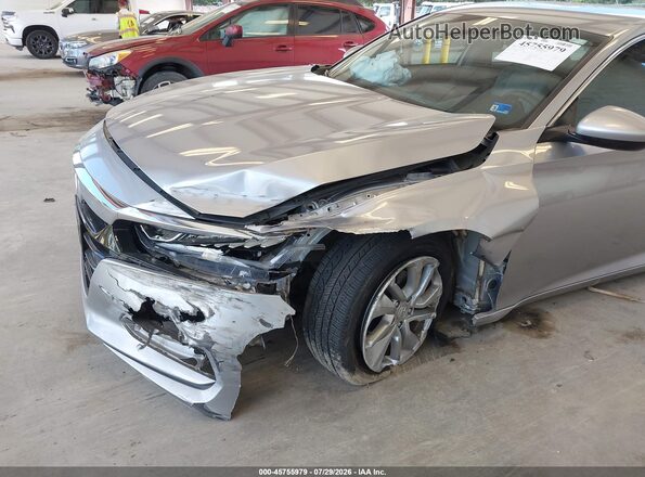 1HGCV1F15LA081503 2020 HONDA ACCORD Silver Front view