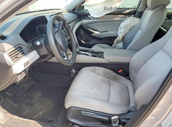 1HGCV1F15LA147404 2020 HONDA ACCORD Silver Vista interior delantera