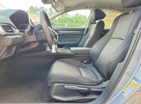 1HGCV1F15MA076593 2021 HONDA ACCORD Silver წინა სალონის ხედი