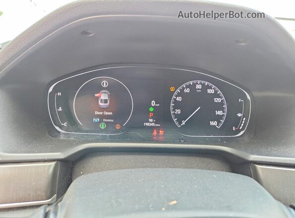 1HGCV1F15MA076593 2021 HONDA ACCORD Silver ხელსაწყოთა პანელის ხედი