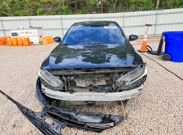 1HGCV1F15MA085830 2021 HONDA ACCORD Черный Вид спереди