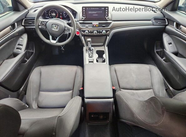 1HGCV1F15MA085830 2021 HONDA ACCORD Черный Вид панели приборов
