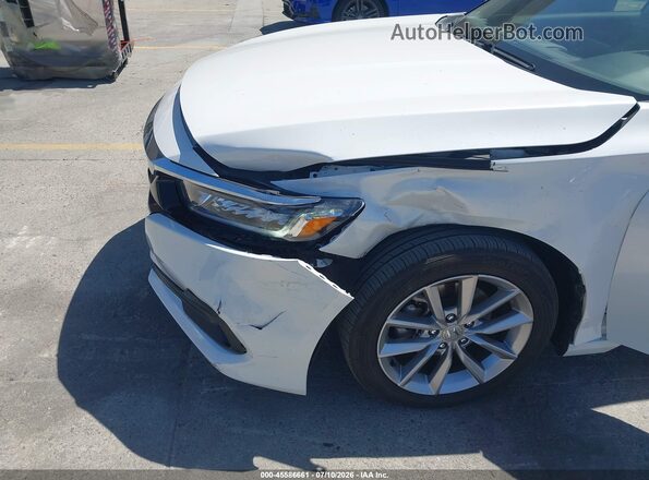 1HGCV1F15MA114128 2021 HONDA ACCORD White Vista frontal