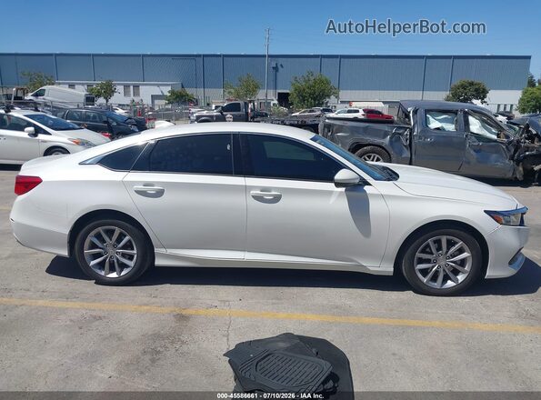 1HGCV1F15MA114128 2021 HONDA ACCORD White Vista interior trasera