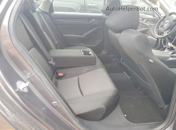 1HGCV1F15MA124366 2021 HONDA ACCORD Silver Հետևի նստատեղերի տեսք