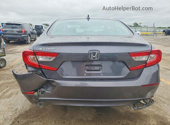 1HGCV1F15MA124366 2021 HONDA ACCORD Silver Հետևի տեսք