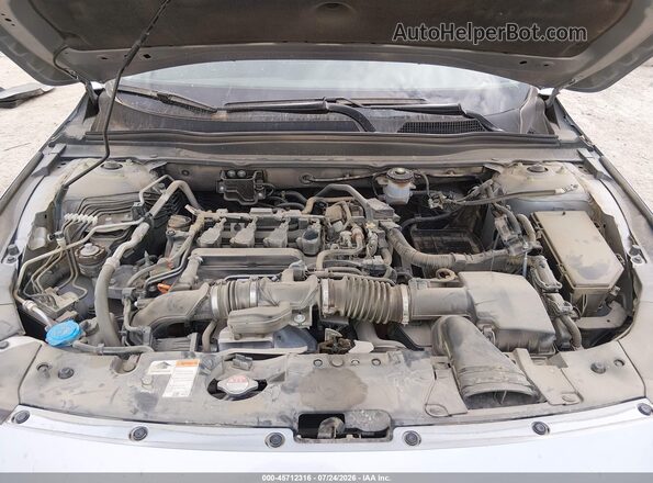 1HGCV1F15NA018713 2022 HONDA ACCORD Silver Widok z tyłu