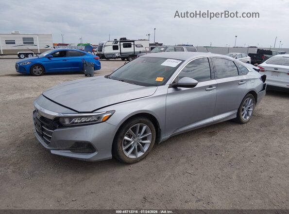 1HGCV1F15NA018713 2022 HONDA ACCORD Silver Przód lewy