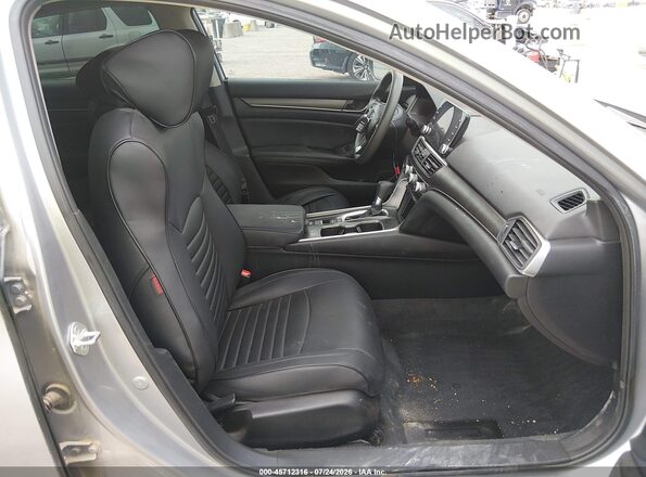 1HGCV1F15NA018713 2022 HONDA ACCORD Silver Widok wnętrza z przodu