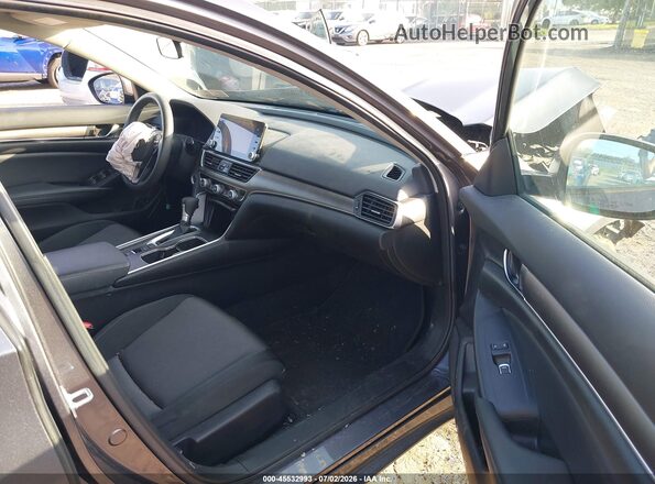 1HGCV1F15NA022194 2022 HONDA ACCORD Серый Вид салона спереди