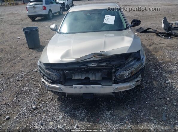 1HGCV1F16JA067087 2018 HONDA ACCORD Brown წინა ხედი
