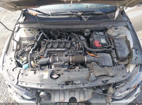 1HGCV1F16JA067087 2018 HONDA ACCORD Brown უკანა ხედი
