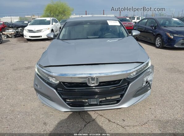 1HGCV1F16JA069020 2018 HONDA ACCORD Silver Vista del cuadro de instrumentos