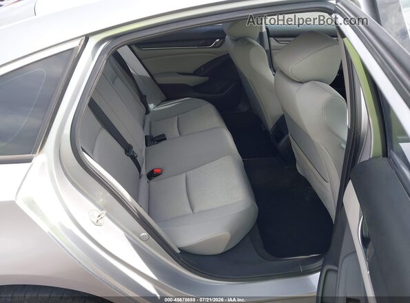 1HGCV1F16JA069020 2018 HONDA ACCORD Silver Vista de la etiqueta del VIN