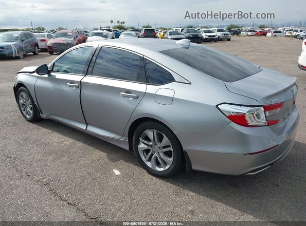 1HGCV1F16JA069020 2018 HONDA ACCORD Silver Trasero izquierdo