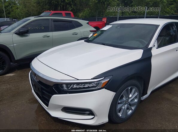 1HGCV1F16JA103635 2018 HONDA ACCORD White 