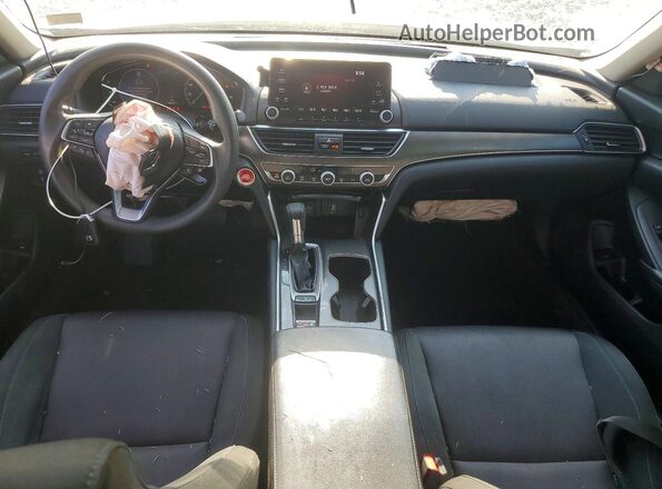 1HGCV1F16JA222110 2018 HONDA ACCORD Gray Vista del salpicadero