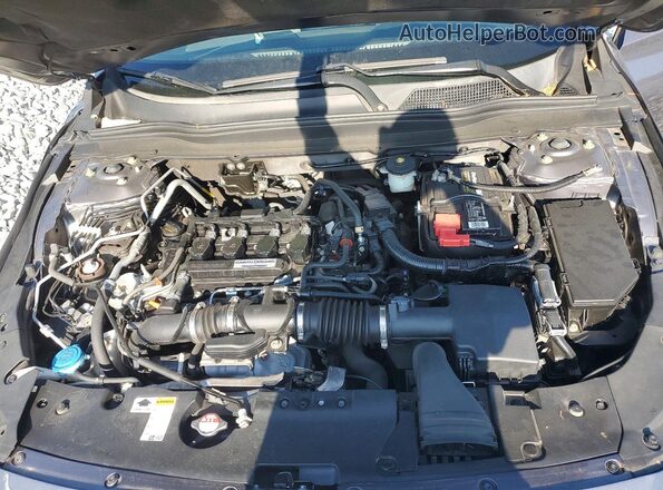 1HGCV1F16JA222110 2018 HONDA ACCORD Gray Vista interior trasera