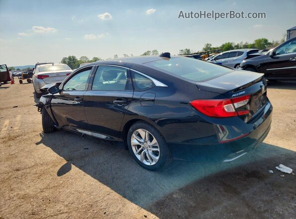 1HGCV1F16KA009952 2019 HONDA ACCORD Black Задня ліва чверть
