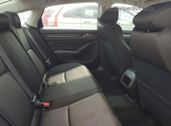 1HGCV1F16KA079435 2019 HONDA ACCORD Белый Вид задних сидений