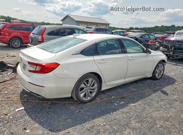 1HGCV1F16KA079435 2019 HONDA ACCORD Белый Задняя правая четверть