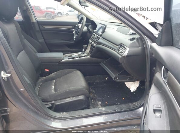 1HGCV1F16KA097112 2019 HONDA ACCORD Gray Vista interior delantera
