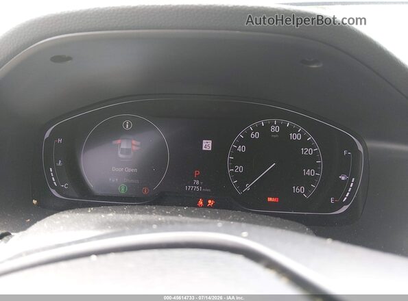 1HGCV1F16KA118332 2019 HONDA ACCORD Black Vista de los asientos traseros
