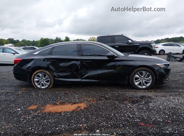 1HGCV1F16KA118332 2019 HONDA ACCORD Black Vista interior trasera